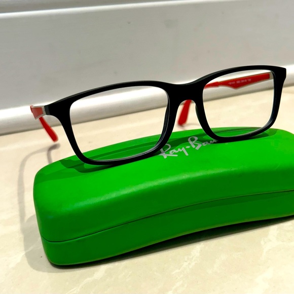 Children Ray Ban eyeglasses, black frame and metal frame, need to change lenses - Picture 1 of 4